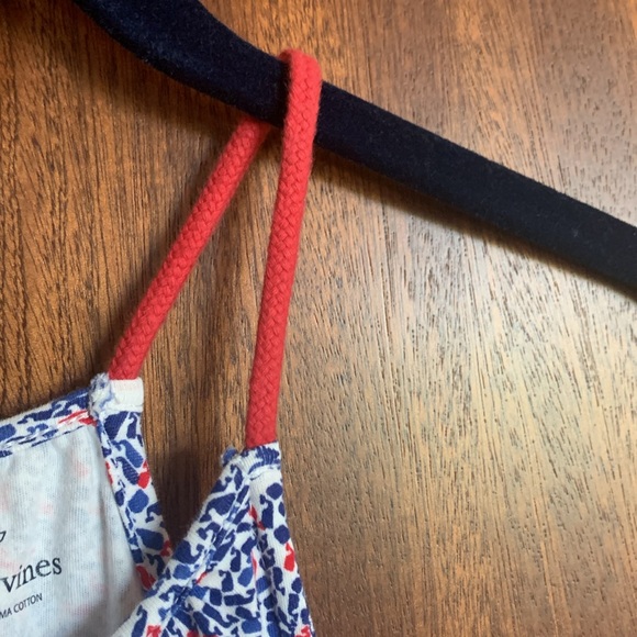 Vineyard Vines Kid’s Star Whale Pattern Halter Dress 4th of July size Med 10-12 - Picture 7 of 9